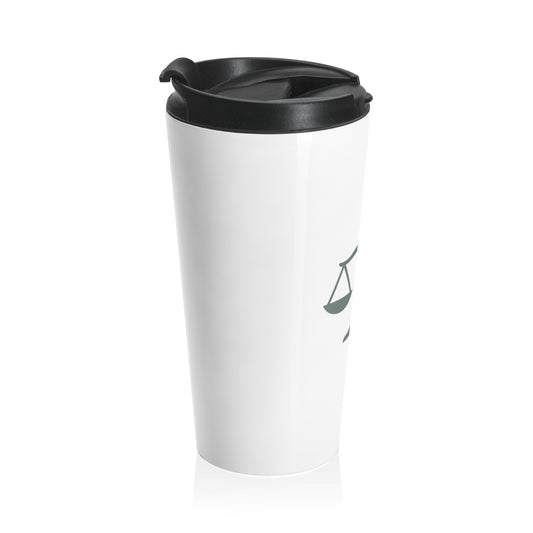 LNE Logo Stainless Steel Travel Mug