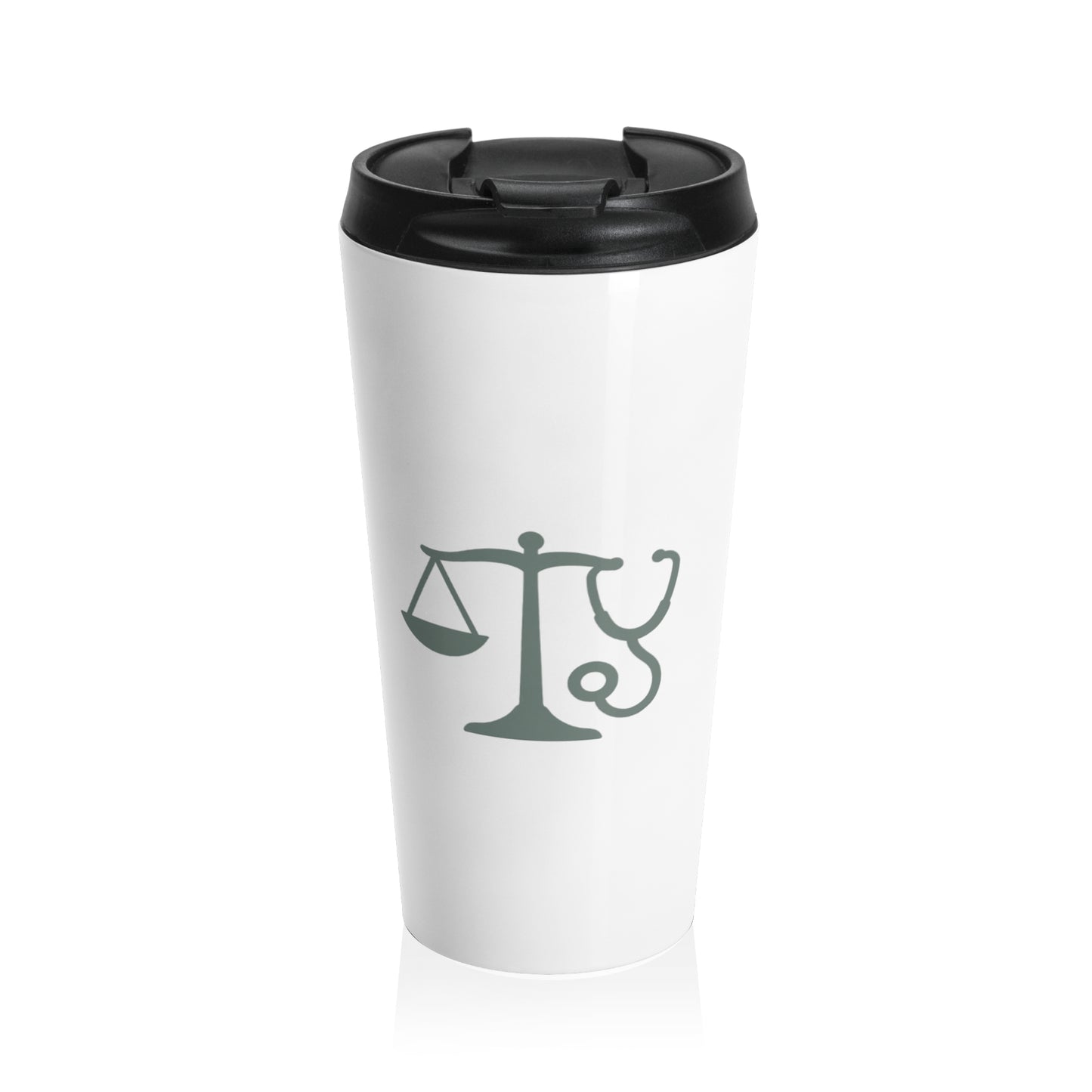 LNE Logo Stainless Steel Travel Mug