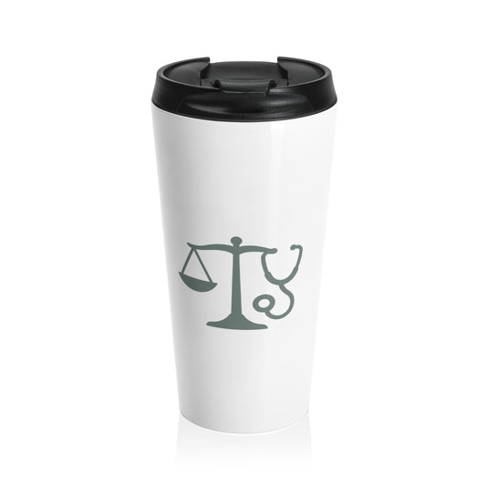 LNE Logo Stainless Steel Travel Mug